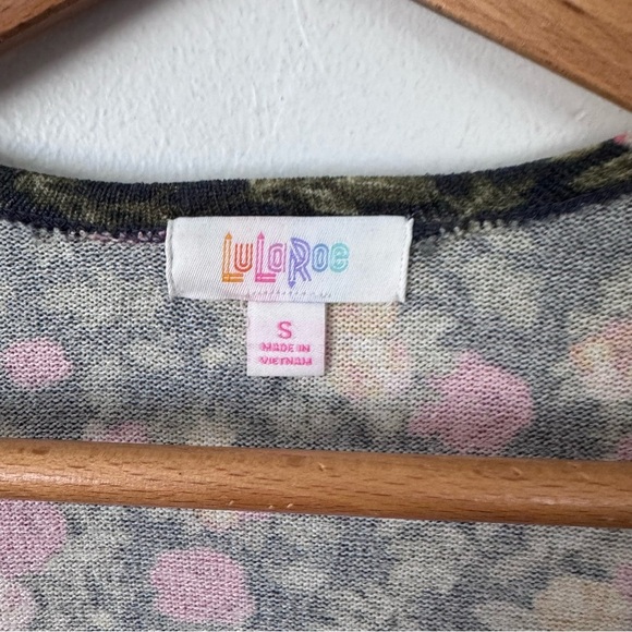 NWT Lularoe Floral print duster open cardigan Size Small - Picture 4 of 6
